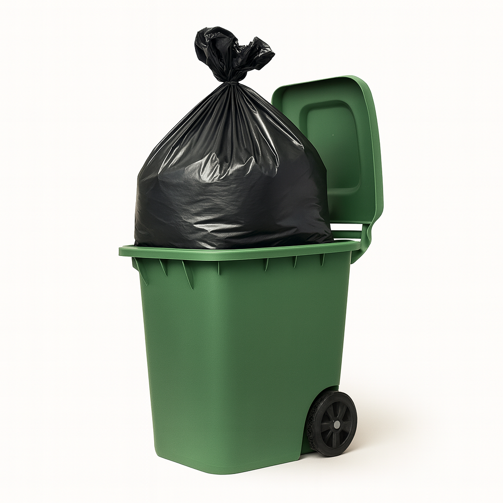 Heavy-duty outdoor waste