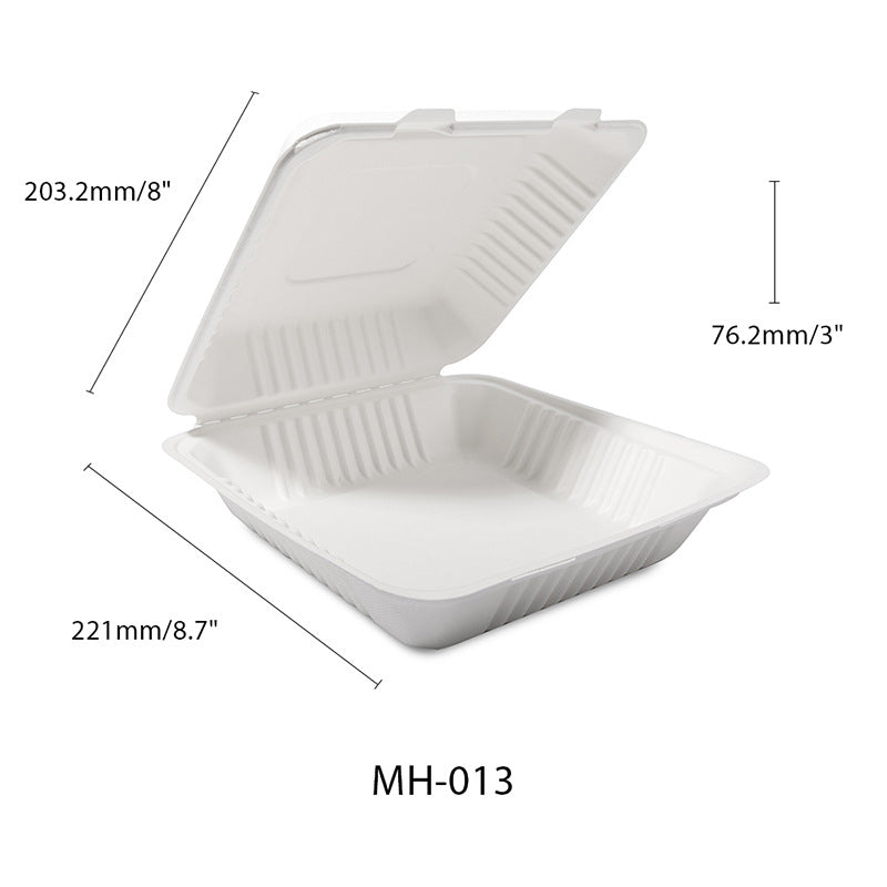 "8"" clamshell (1200ml)"