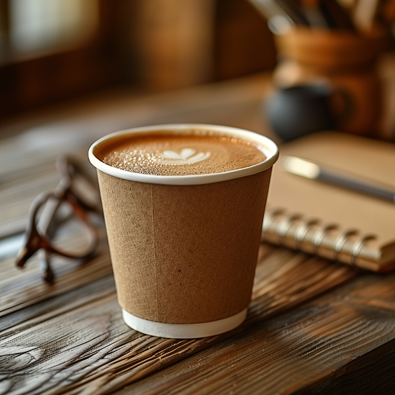 Double-layer paper cup  12oz