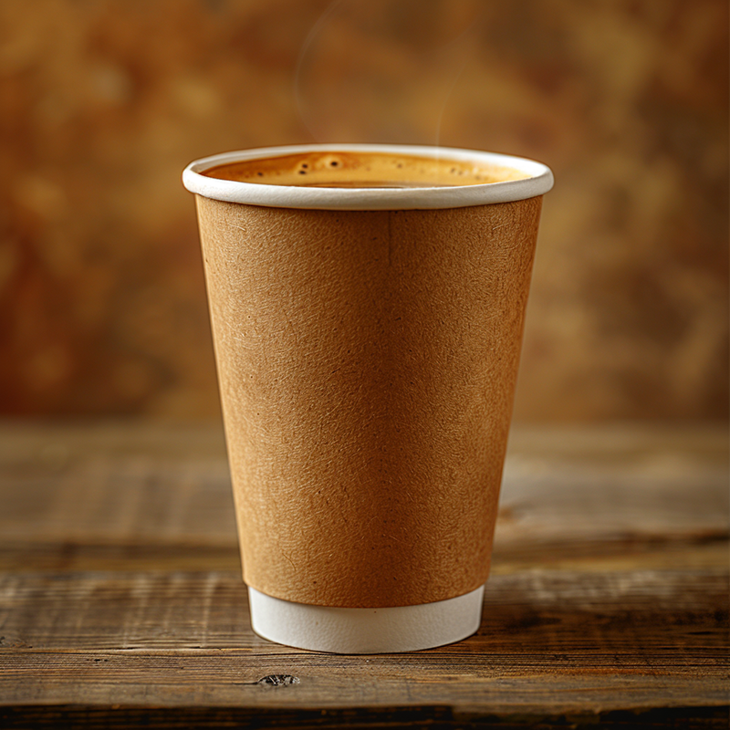 Double-layer paper cup  8oz