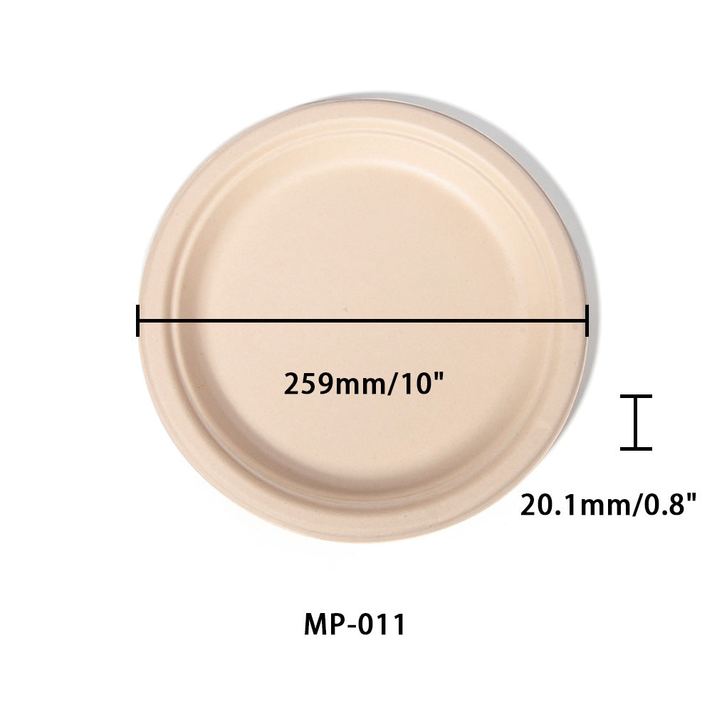 10" round plate