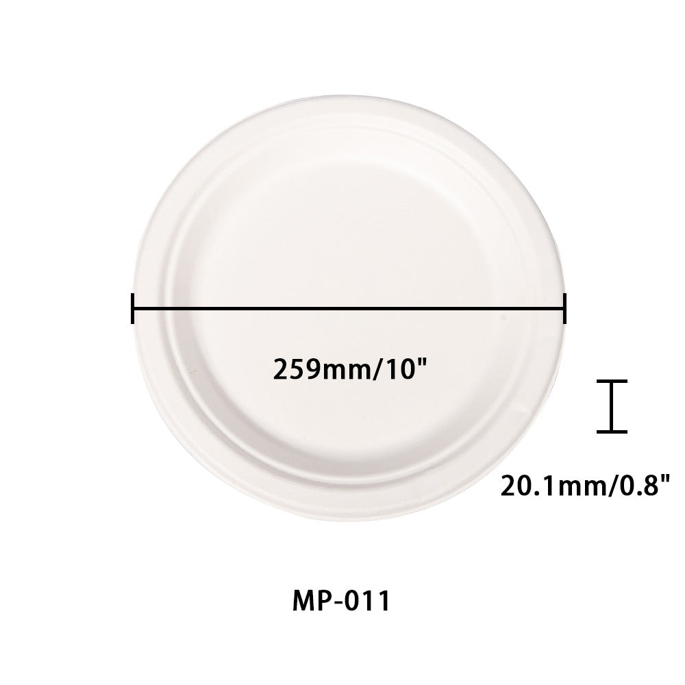 10" round plate