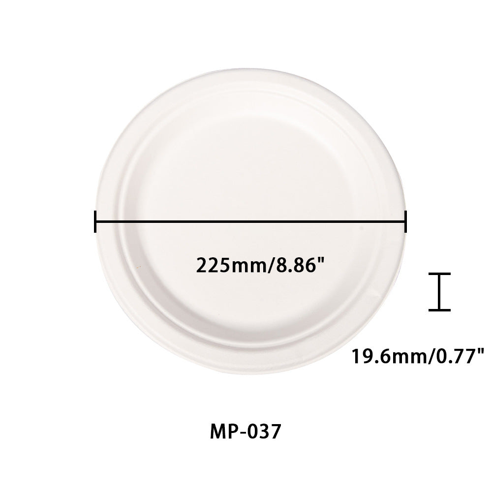 8.86" round plate